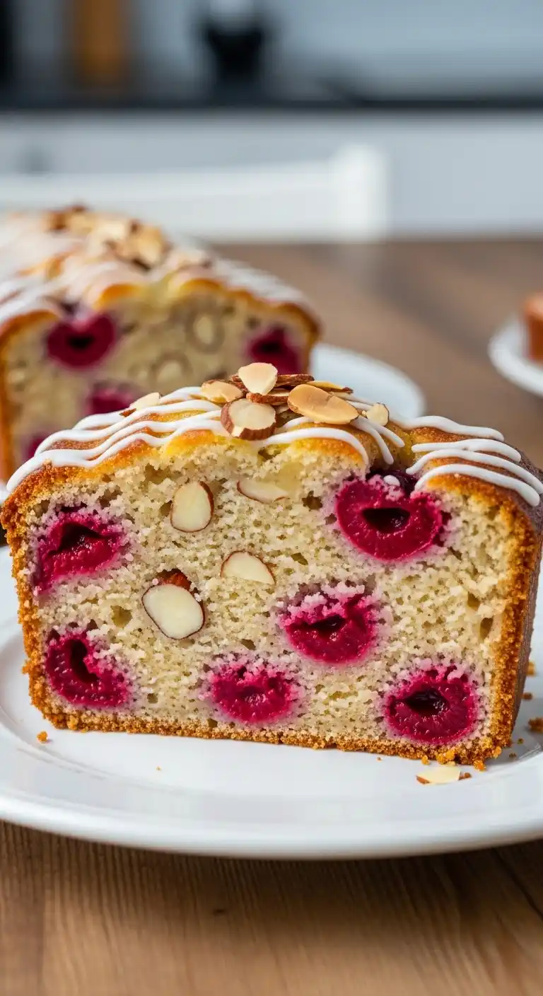 Cherry Almond Cake Recipe: Foolproof Delight 4 cherry almond loaf cake 4