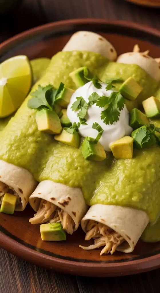 Fiesta Night: Chicken Avocado Mexican Enchiladas Delish 4 chicken avocado mexican enchiladas 3
