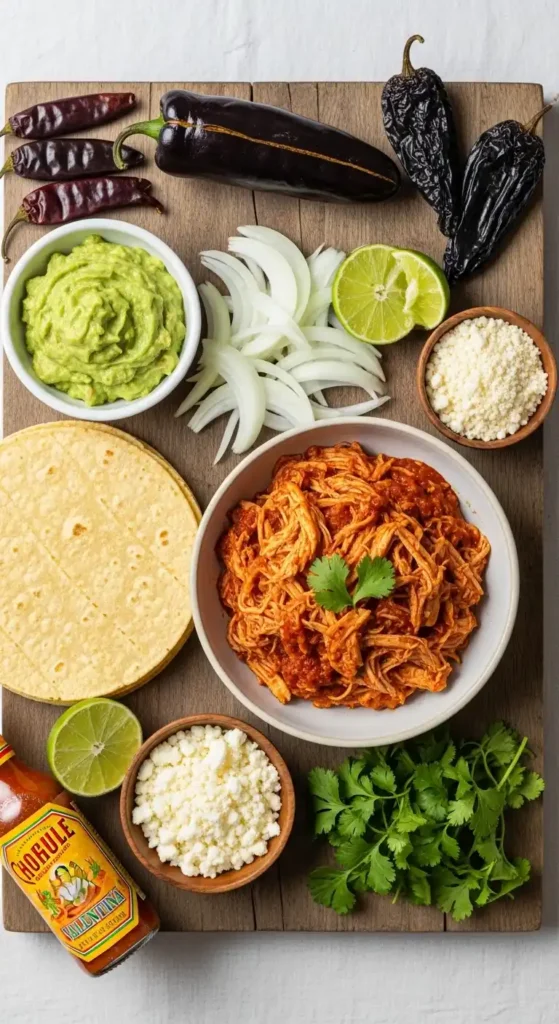 Smoky Flavor Burst: Chicken Tinga Tacos Recipe Fiesta 3 chicken tinga tacos2