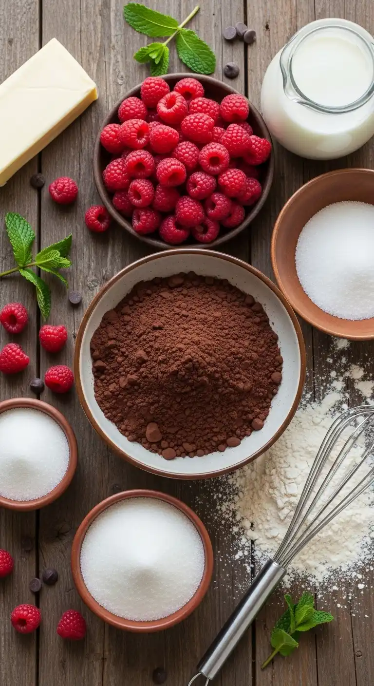 Chocolate Raspberry Cake Recipe: Easy Fudgy Delight 3 chocolate raspberry cake