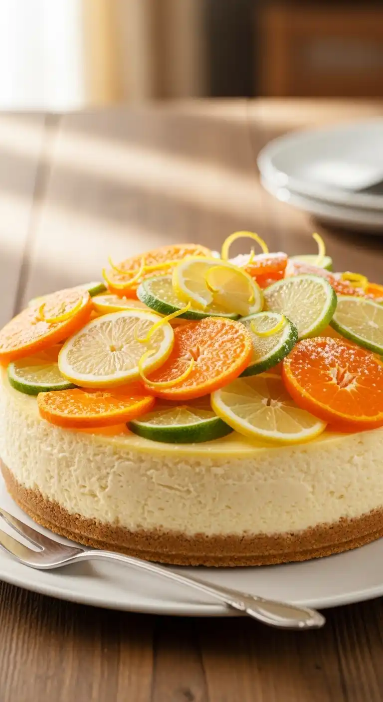 Citrus Cheesecake Recipe: Bright, Creamy Magic 5 citrus cheesecake4