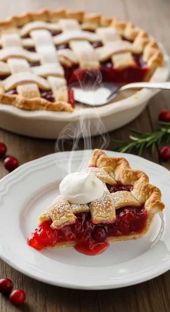Cranberry Pie Recipe: Zesty Holiday Favorite in Minutes 6 cranberrry pie4