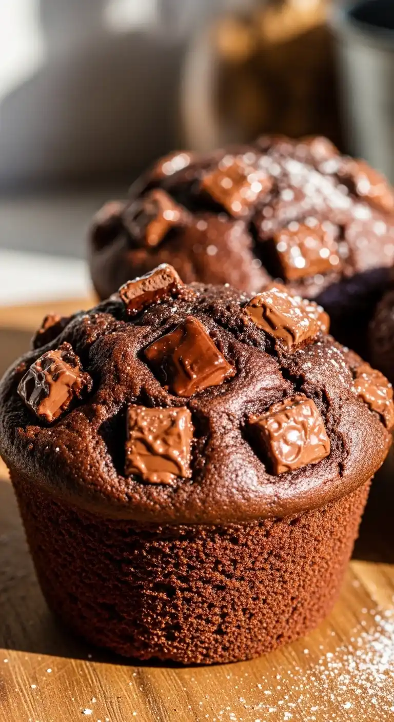 Double Chocolate Muffins – The Only Recipe You’ll Need 5 double chocolate muffins 3
