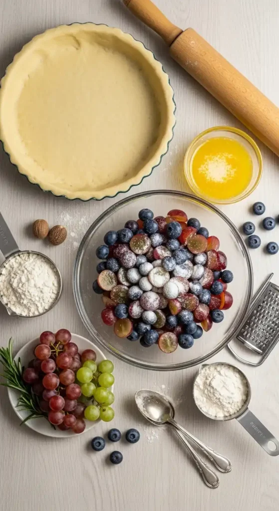 Easy Grape and Blueberry Pie That Tastes Like Summer 3 easy grape and blueberry pie 2
