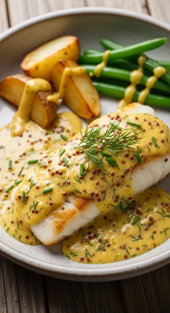 Tangy Fish in Mustard Sauce: Weeknight Wow in 30 Minutes 5 _fish in mustard sauce4