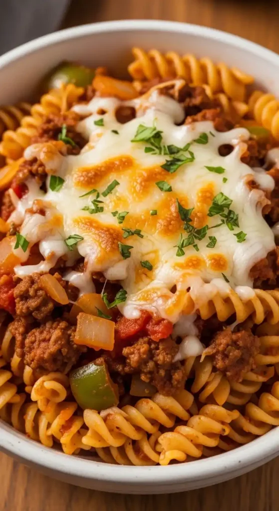 Ground Beef Rotini Bake Recipe: Easy Weeknight Win 4 ground beef rotini 2