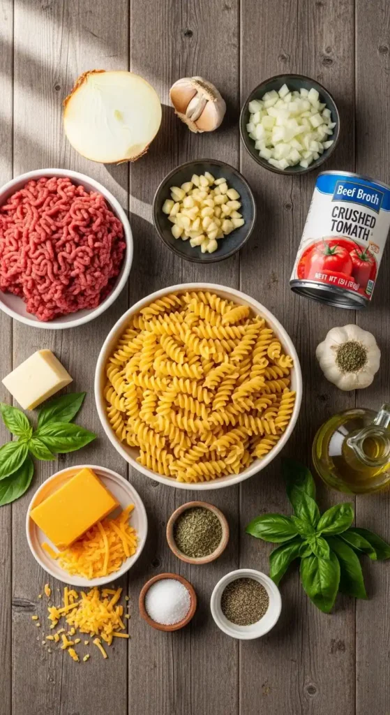 Ground Beef Rotini Bake Recipe: Easy Weeknight Win 3 ground beef rotini 3