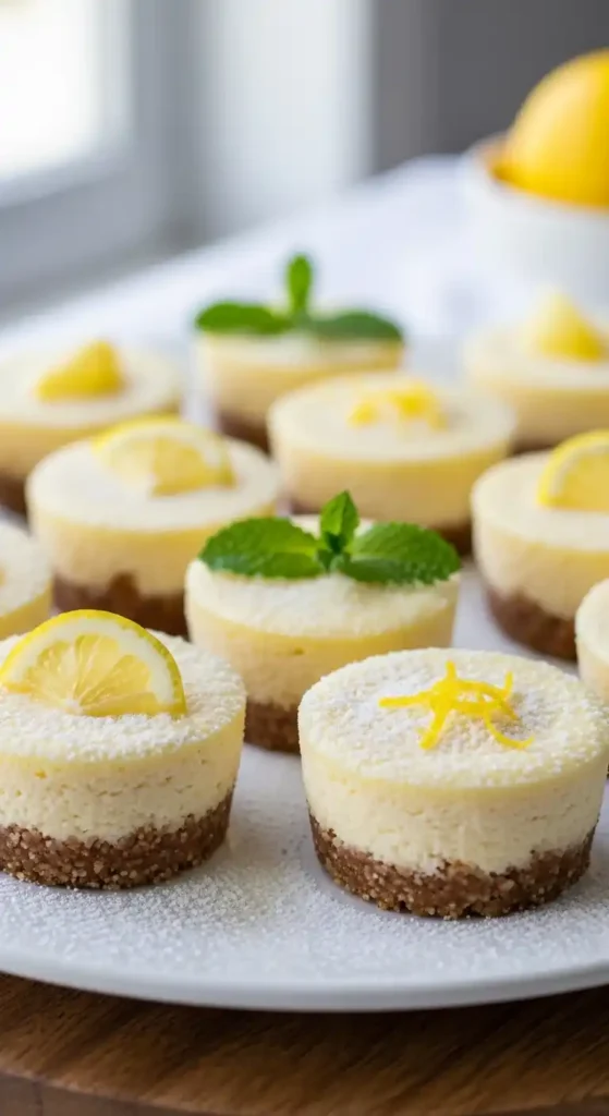 Keto Lemon Cheesecake Bites: Zippy Mini Delights 4 keto lemon cheesecake bites3