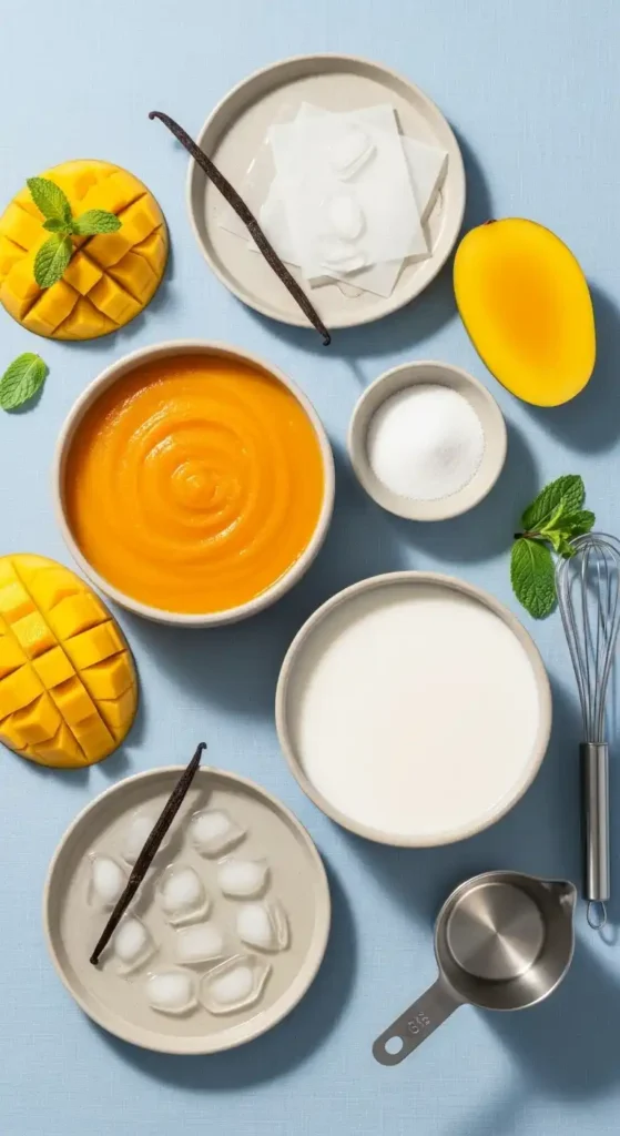 Mango Coconut Panna Cotta: Sunshine in a Cup 3 mango coconut panna cotta2