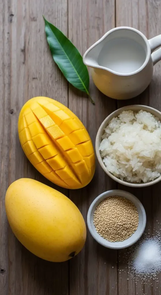 Mango Sticky Rice Recipe: Sunshine in a Bowl 3 mango sticky rice2