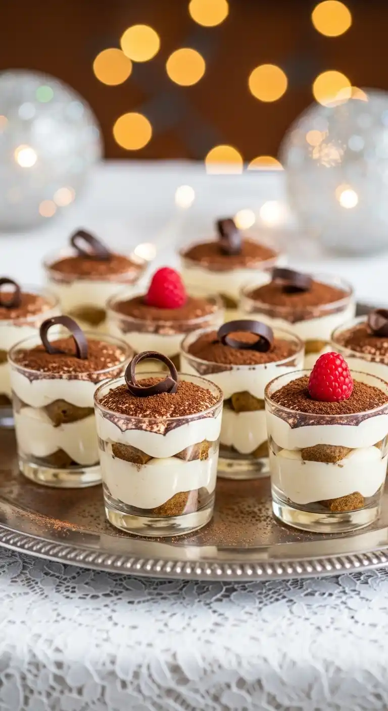 Mini Tiramisu Cups – Perfect Party Dessert 5 mini tiramisu cups4