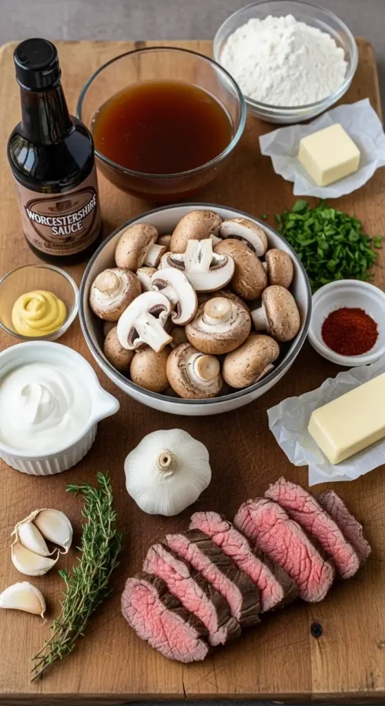 Creamy Mushroom Beef Stroganoff Sauce: Easy Weeknight Win 3 mushroom beef stroganoff sauce 2