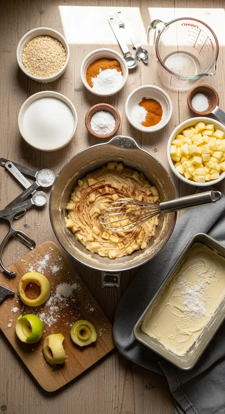 Oat Flour Apple Cinnamon Bread – Fall in Every Bite 3 oat flour apple cinnamon bread 2
