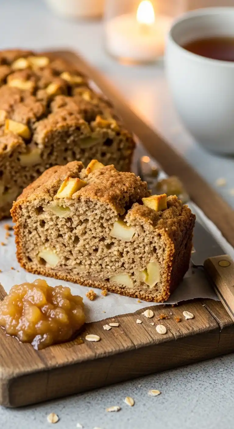 Oat Flour Apple Cinnamon Bread – Fall in Every Bite 5 oat flour apple cinnamon bread 3
