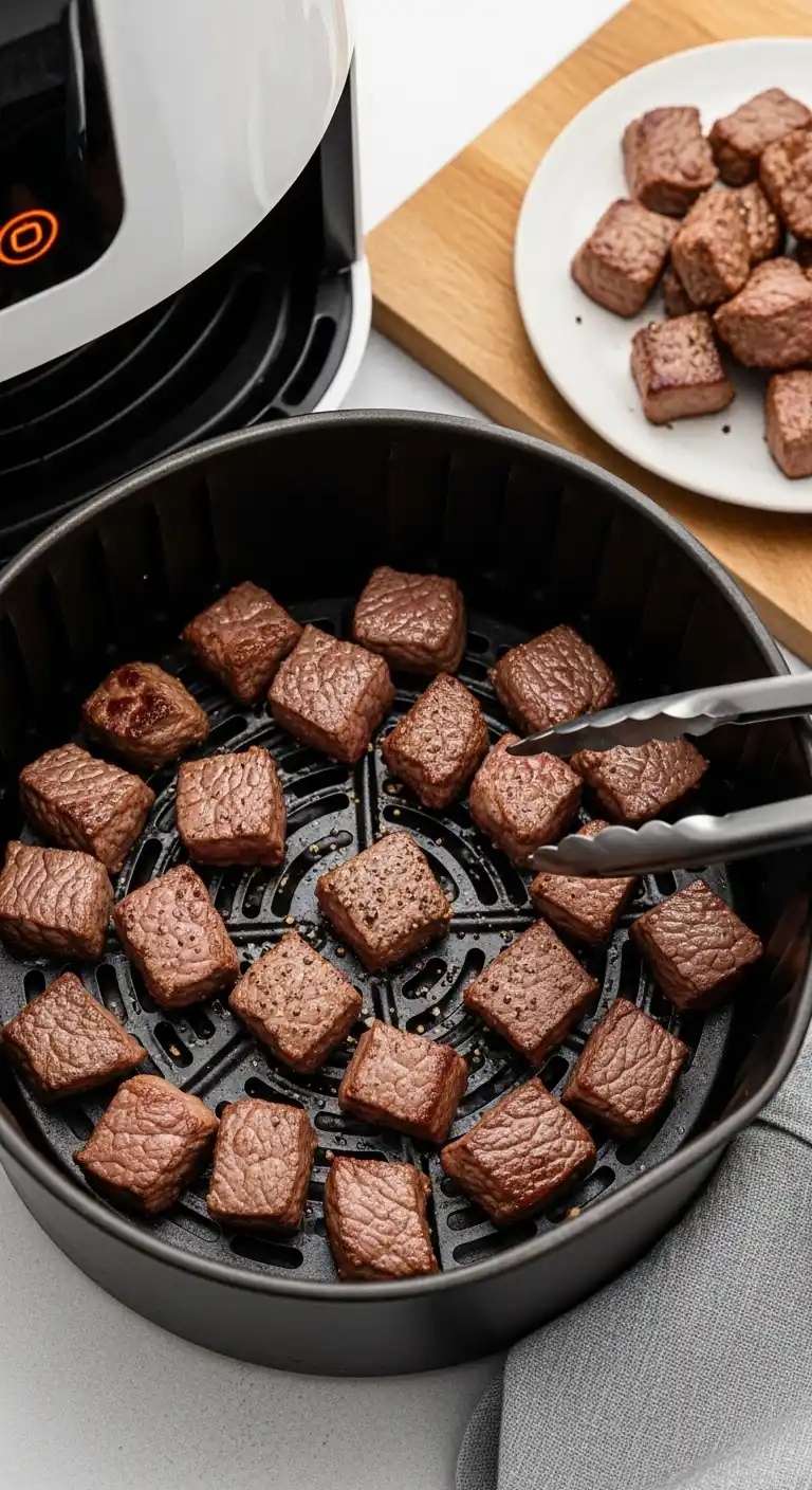 5 Best Air Fryer Beef Recipes to Try This Week (Big Flavor, Minimal Effort!) 7 over crowed basket