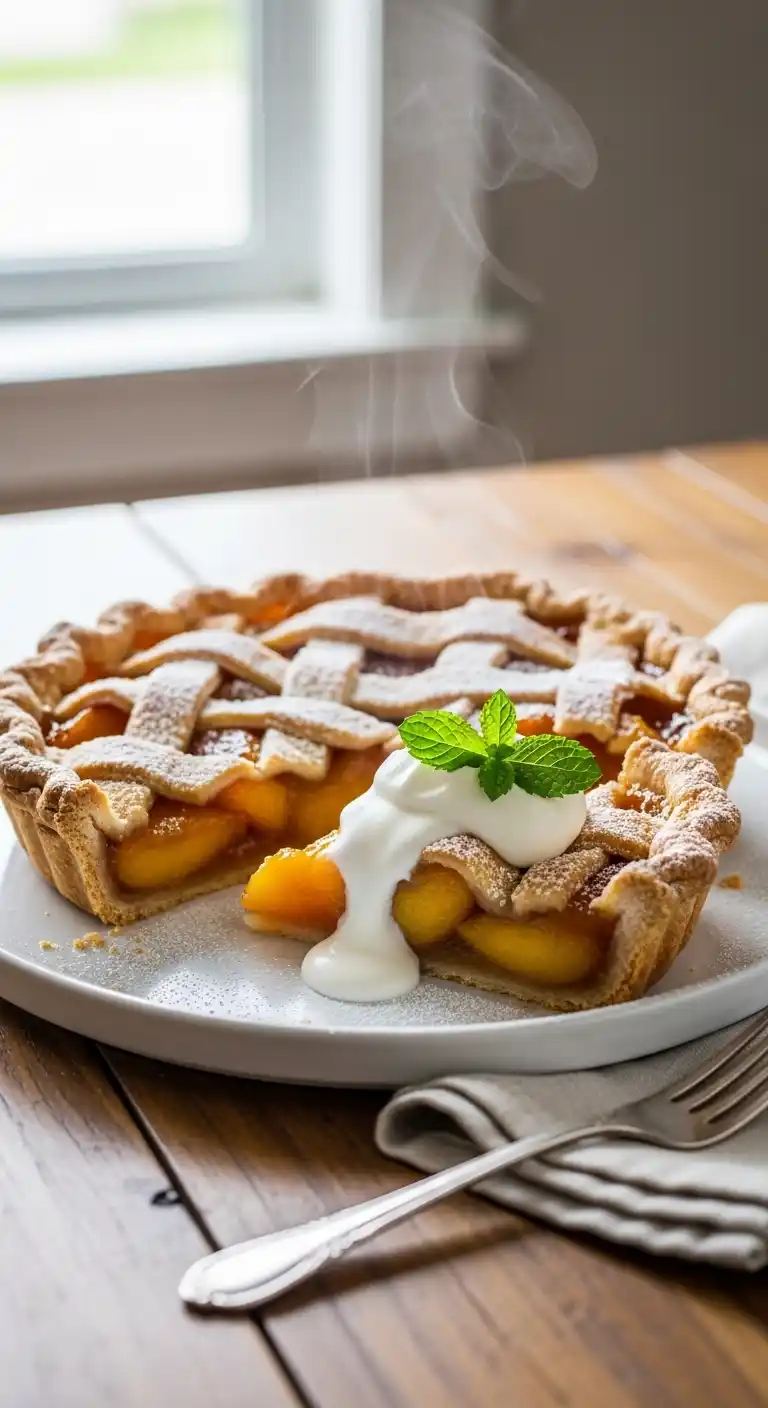 Fresh Peach Pie That Screams Summer Dessert 4 peach pie3