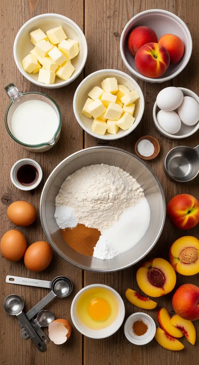 Peach Vanilla Cake Recipe That Wins Everyone Over 3 peach vanilla cake recipe2