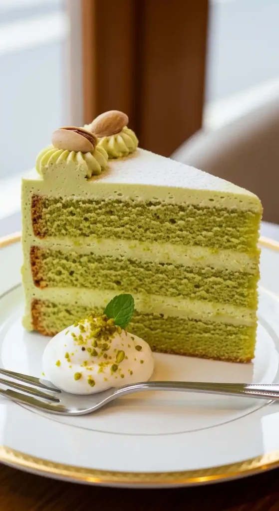 Pistachio Cake Recipe: Easy Green Showstopper 5 pistachio cake 4