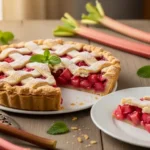 Rhubarb Pie Recipe: Tangy Awe in Every Slice 2 rhubarb pie 1