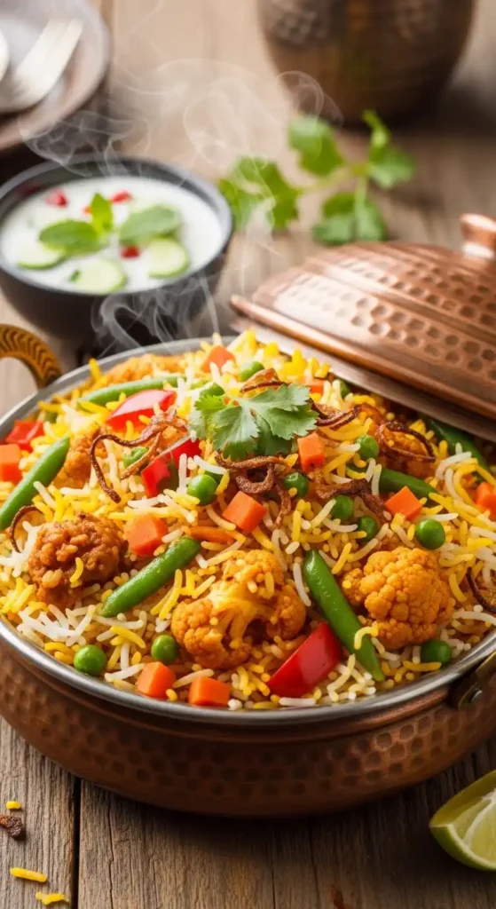 Saffron Rice Biryani Recipe: Weeknight Wow in One Pot 4 saffron rice biryani 3