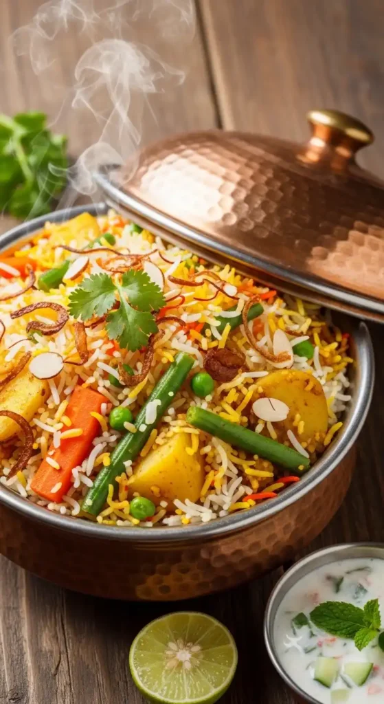 Saffron Rice Biryani Recipe: Weeknight Wow in One Pot 5 saffron rice biryani 4