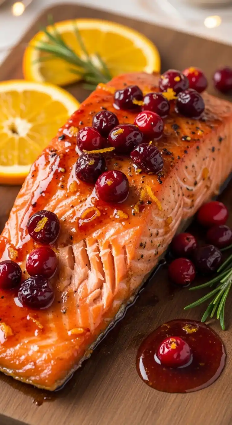 Salmon with Cranberry Orange Glaze – Easy & Fresh 5 salmon with cranberry orange glaze3