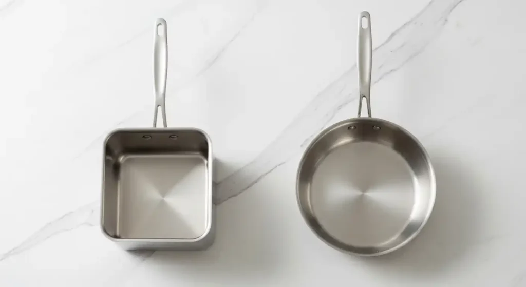 Saucier vs Saucepan: Which One Belongs in Your Kitchen? 6 saucepan vs rounded saucier pan5