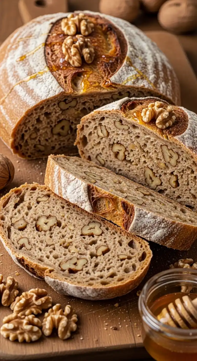 Spelt Honey Walnut Bread That Will Steal the Spotlight 4 _spelt honey walnut bread 3