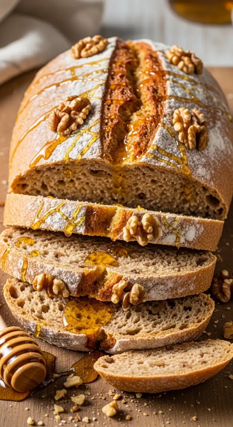 Spelt Honey Walnut Bread That Will Steal the Spotlight 5 _spelt honey walnut bread 4