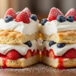 Strawberry Blueberry Shortcake – Fresh Summer Dessert 2 strawberry blueberry shortcake1