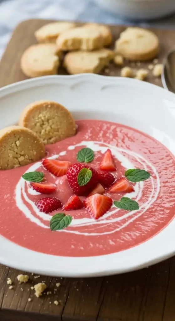 Strawberry Soup Recipe: Pressed for Summer Freshness 4 strawberry soup3