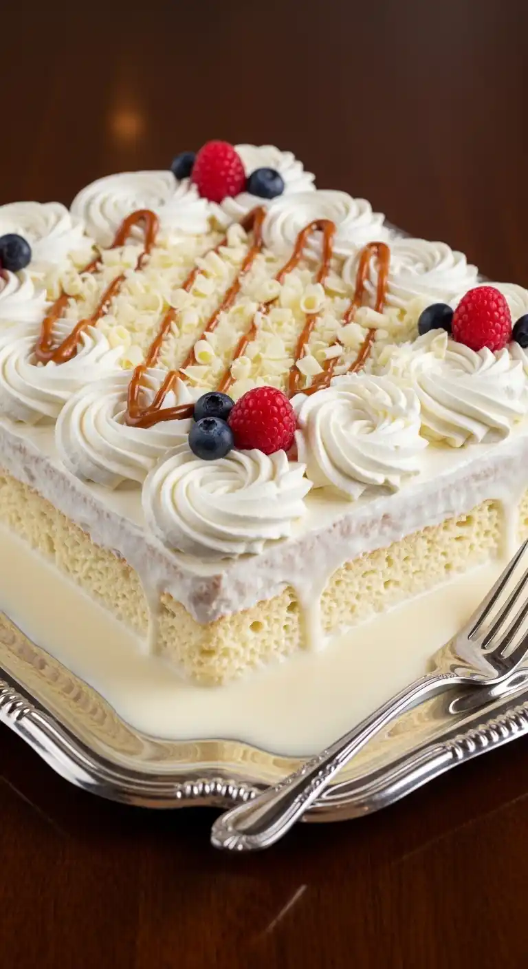 Tres Leches Cake That Melts in Every Bite 4 tres leches cake4