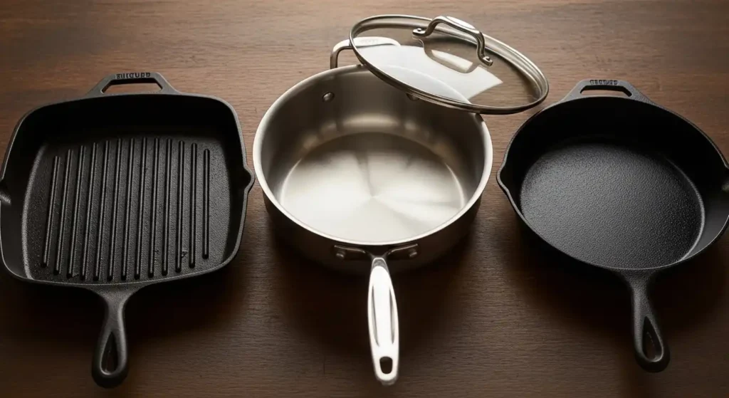 What Is the Difference Between a Pot and a Pan? A Complete Kitchen Guide 6 types of pans