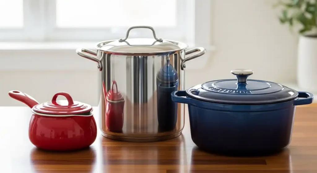 What Is the Difference Between a Pot and a Pan? A Complete Kitchen Guide 5 types of pots