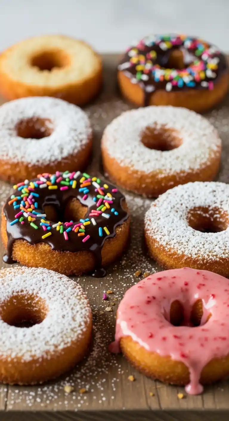 5-Minute Bread Doughnuts (Quick & Easy Treat) 5 5 minutes donuts 2