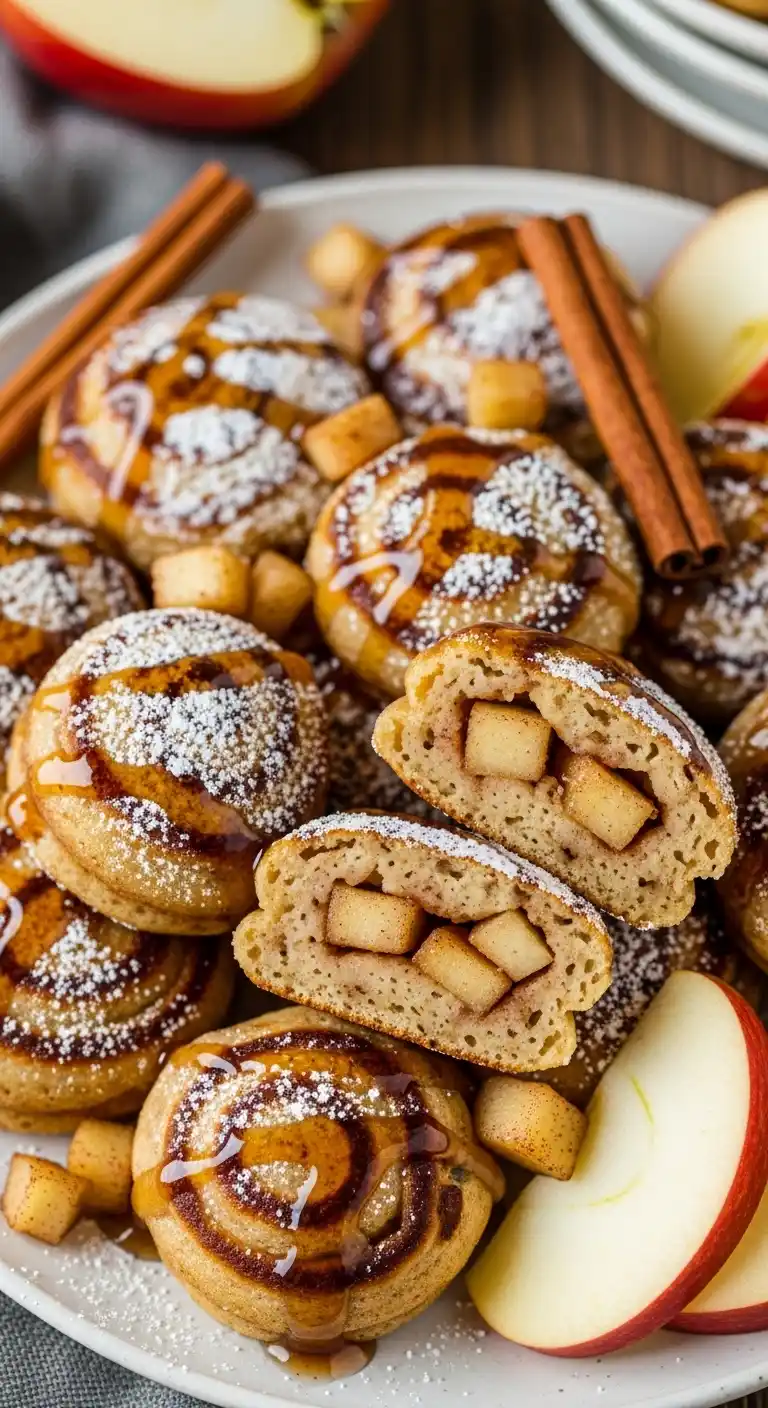 5 Easy Apple Desserts You’ll Actually Want to Make (Yes, Even on a Busy Day) 5 Apple Cinnamon Pancake Bites