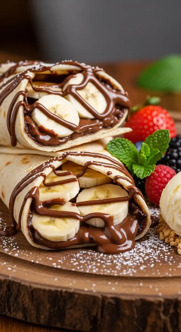 6 Banana Desserts That’ll Make You a Fruit Bowl Legend (No More Wasted Bananas Ever) 7 Banana Chocolate Dessert Wrap