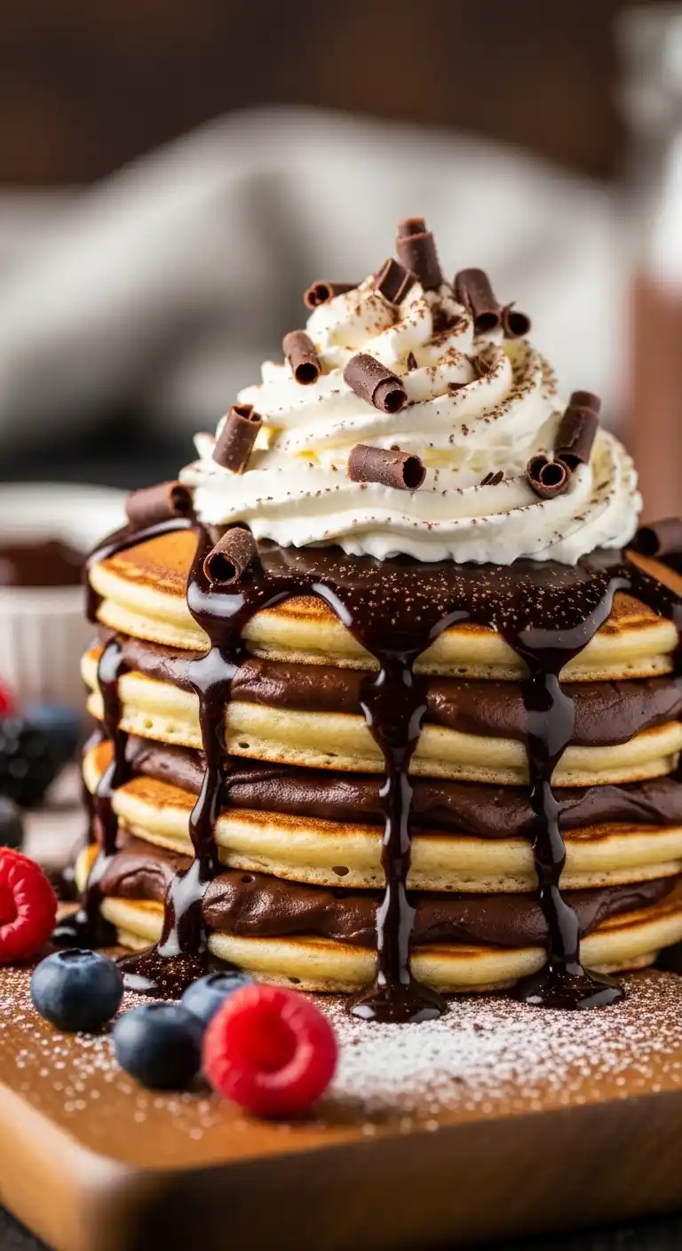 12 Chocolate Pudding Desserts You Have to Try (Because Life Is Better With Extra Chocolate ) 10 _Chocolate Pudding Pancake Filling