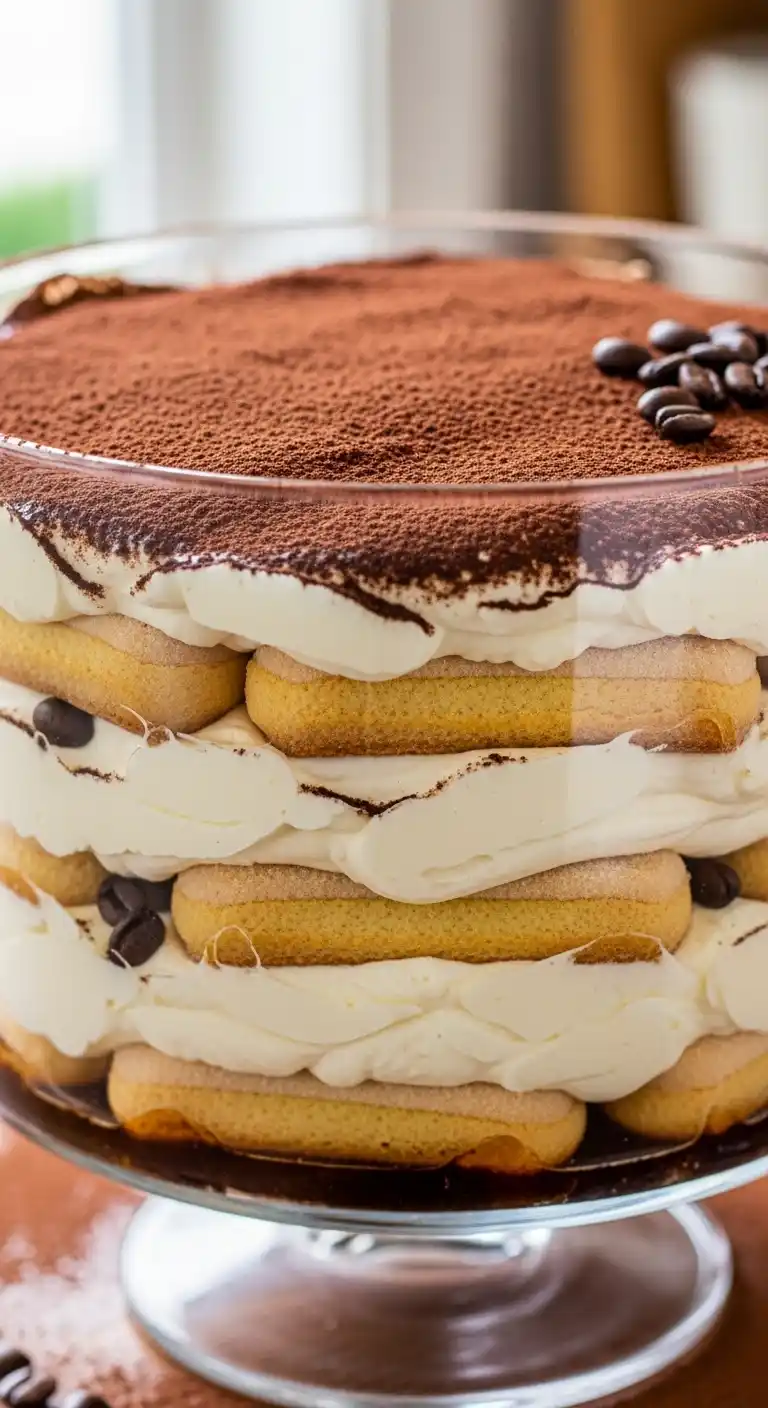 10 No-Bake Tiramisu Desserts Perfect for Summer 2 Classic No-Bake Tiramisu1