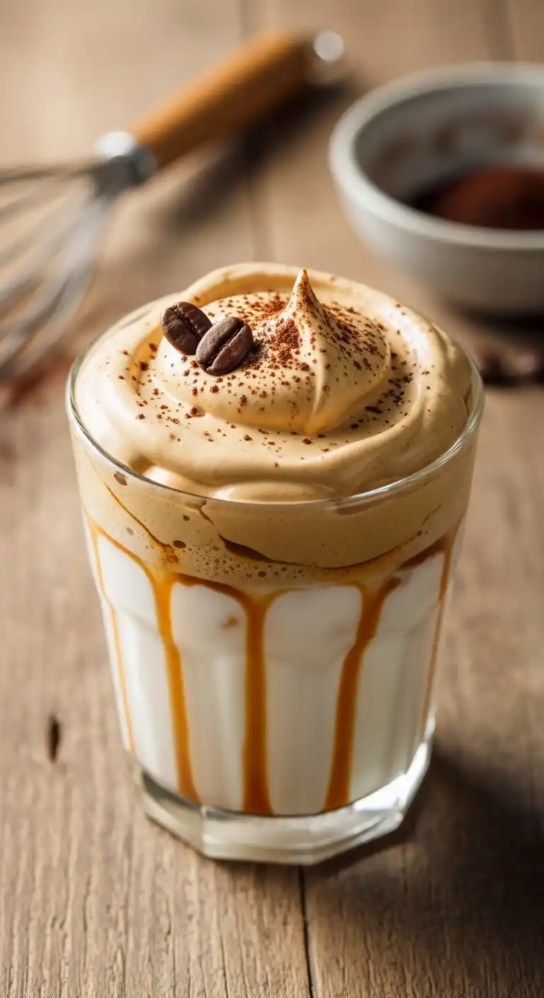 5 Fancy World-Famous Coffee Recipes You Can Actually Make at Home 3 _Dalgona Coffee (Korean Whipped Coffee Trend)