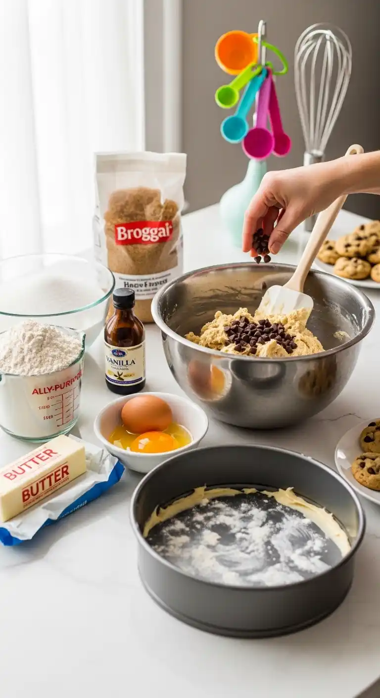 Easy Cookie Cake Recipe (Soft, Chewy & Delicious) 3 Easy Cookie Cake 2