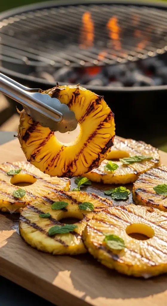 Grilled Pineapple Recipe: Quick, Smoky Sweetness 5 Grilled pineapple4