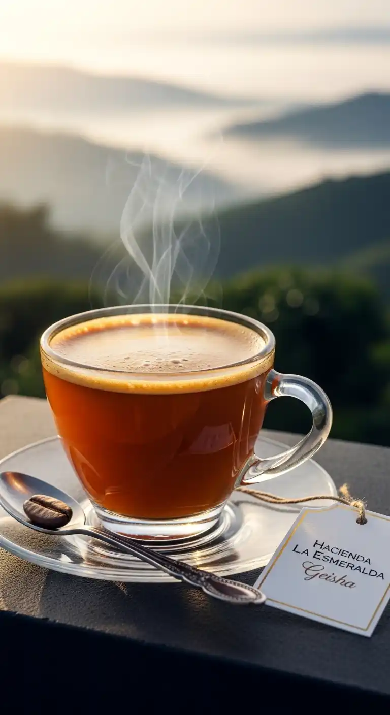 Hacienda La Esmeralda Geisha Coffee – Ultra Luxury Brew 4 Hacienda La Esmeralda Geisha coffee recipe4