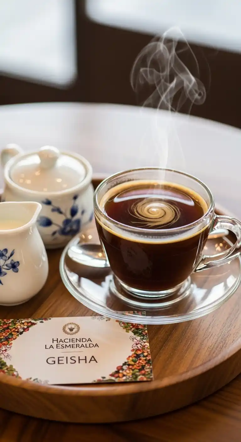 Hacienda La Esmeralda Geisha Coffee – Ultra Luxury Brew 5 Hacienda La Esmeralda Geisha coffee recipe5