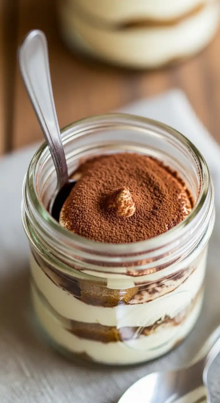 10 No-Bake Tiramisu Desserts Perfect for Summer 11 Mini Mason Jar Tiramisu