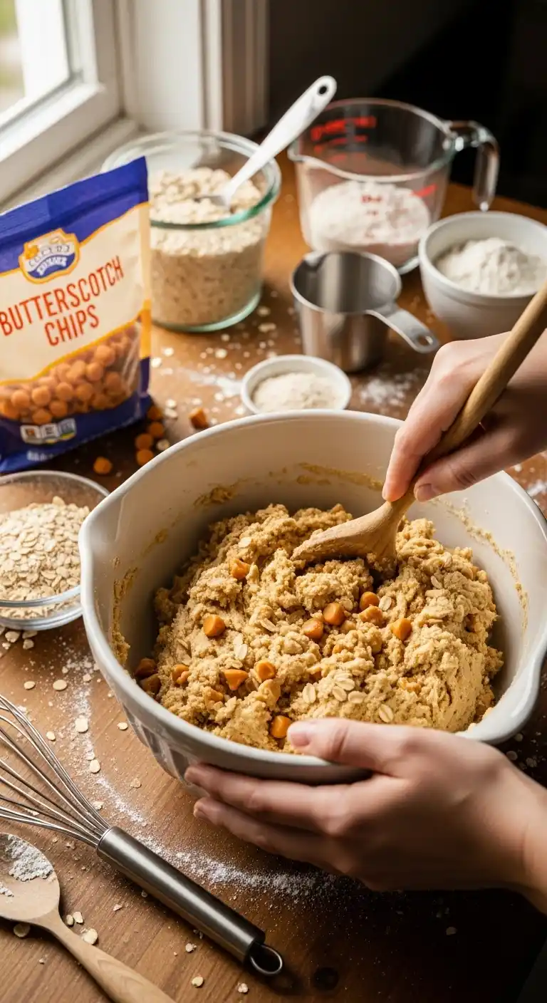 Easy Oatmeal Scotchies Cookies (Soft & Chewy) 3 Oatmeal Scotchies 2