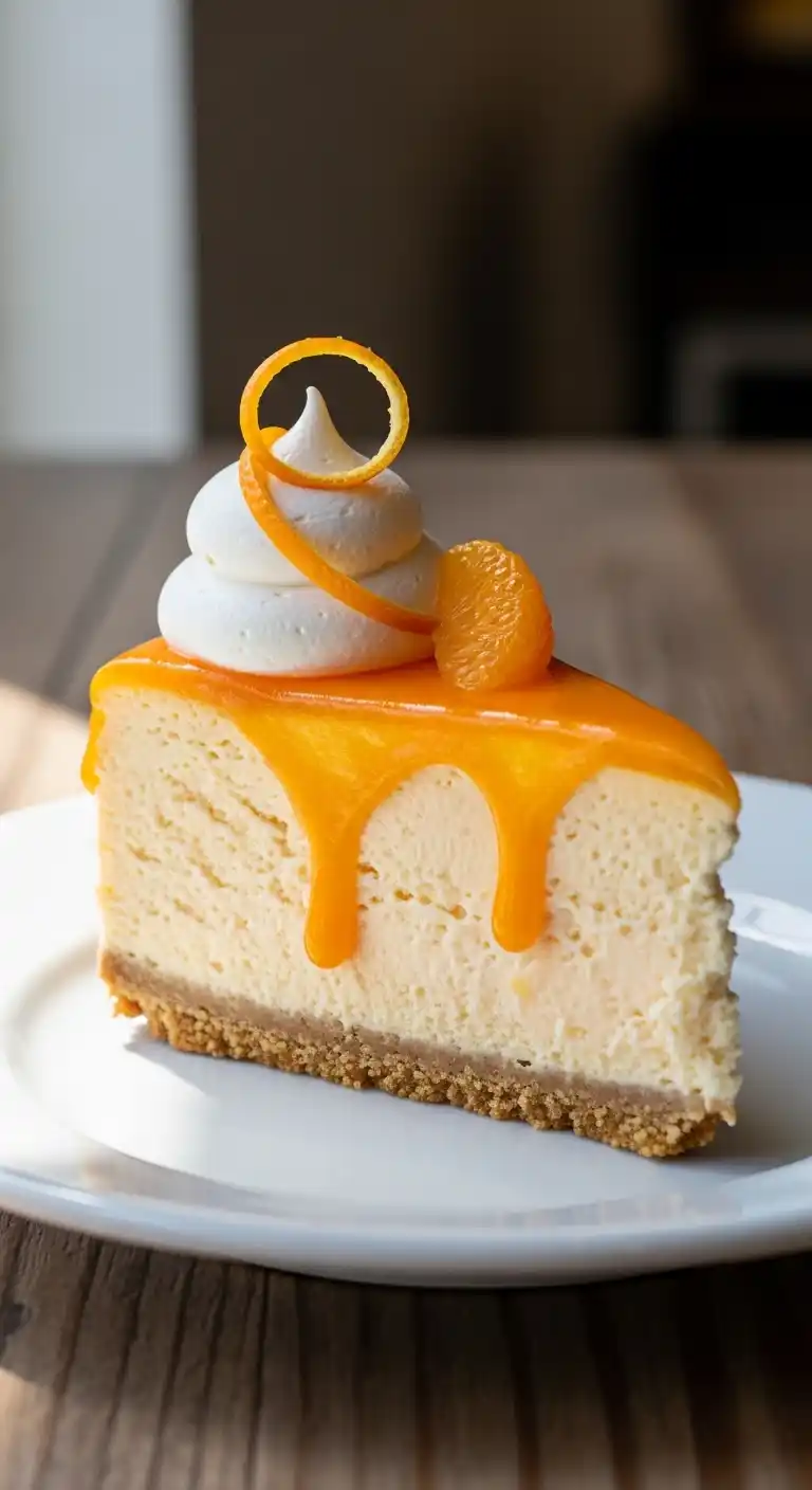 Orange Creamsicle Cheesecake: Sunshine in a Slice 5 Orange Creamsicle Cheesecake4