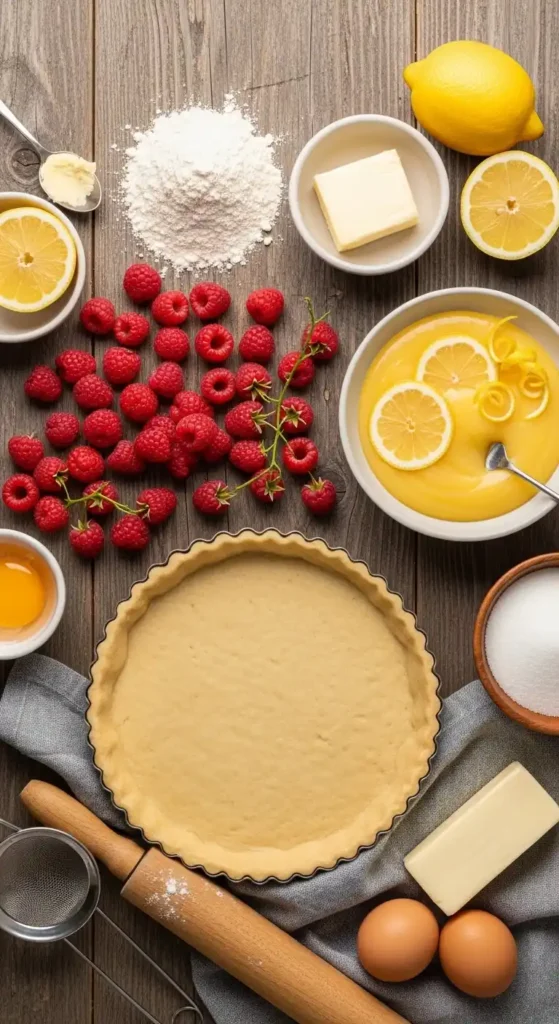 Raspberry Lemon Tart Recipe: a Bright, Easy Delight 3 Raspberry Lemon Tart2