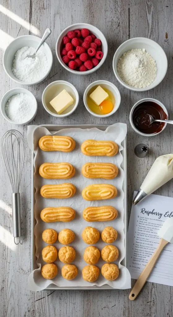 Raspberry Eclairs Recipe: Fancy Yet Foolproof Treat 3 Raspberry éclairs2