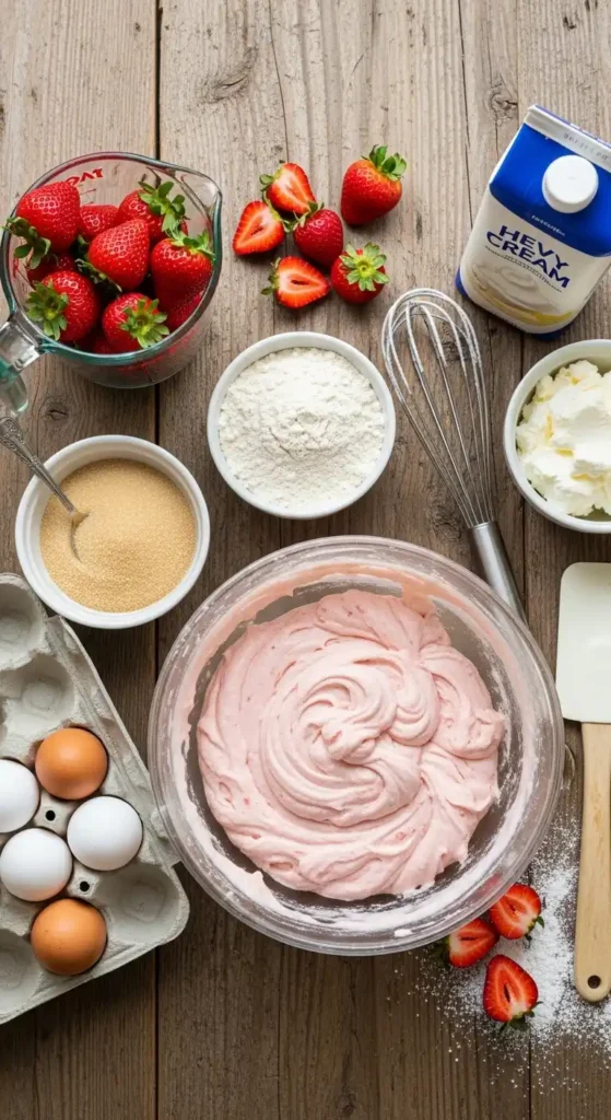 Strawberry Swiss Roll Cake: Easy Showstopper Dessert 3 Strawberry Swiss Roll Cake 2